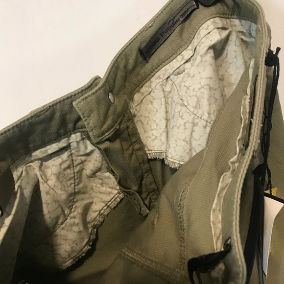 Camouflage AR & J. women's size 26 US (40 IT) army green patterned JULIE R pants - Picture 5 of 6